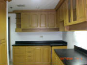 Kitchen with complete cabinetry