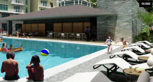 One Serendra swimming pool