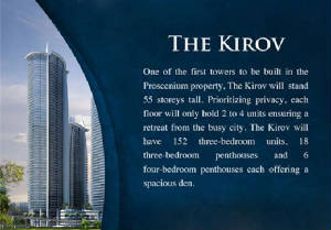 Kirov Tower at Rockwell For Sale