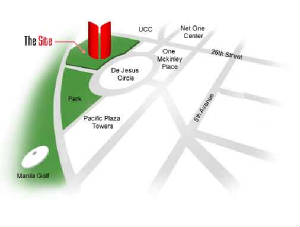 The Icon Residences Across Manila Golf site map