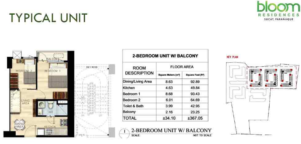 Bloom Residences Units for Sale
